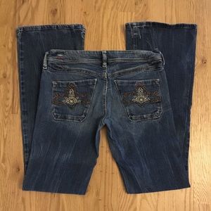 Diesel “LOWKY BC” Flare Jeans, Size 27